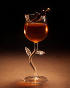 RoseBloom Stemware Wine and Cocktail Glass (Set of 4)