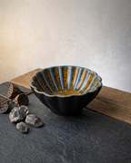 Glacier Dusk Flower Bloom Shaped Bowl (Set of 4)