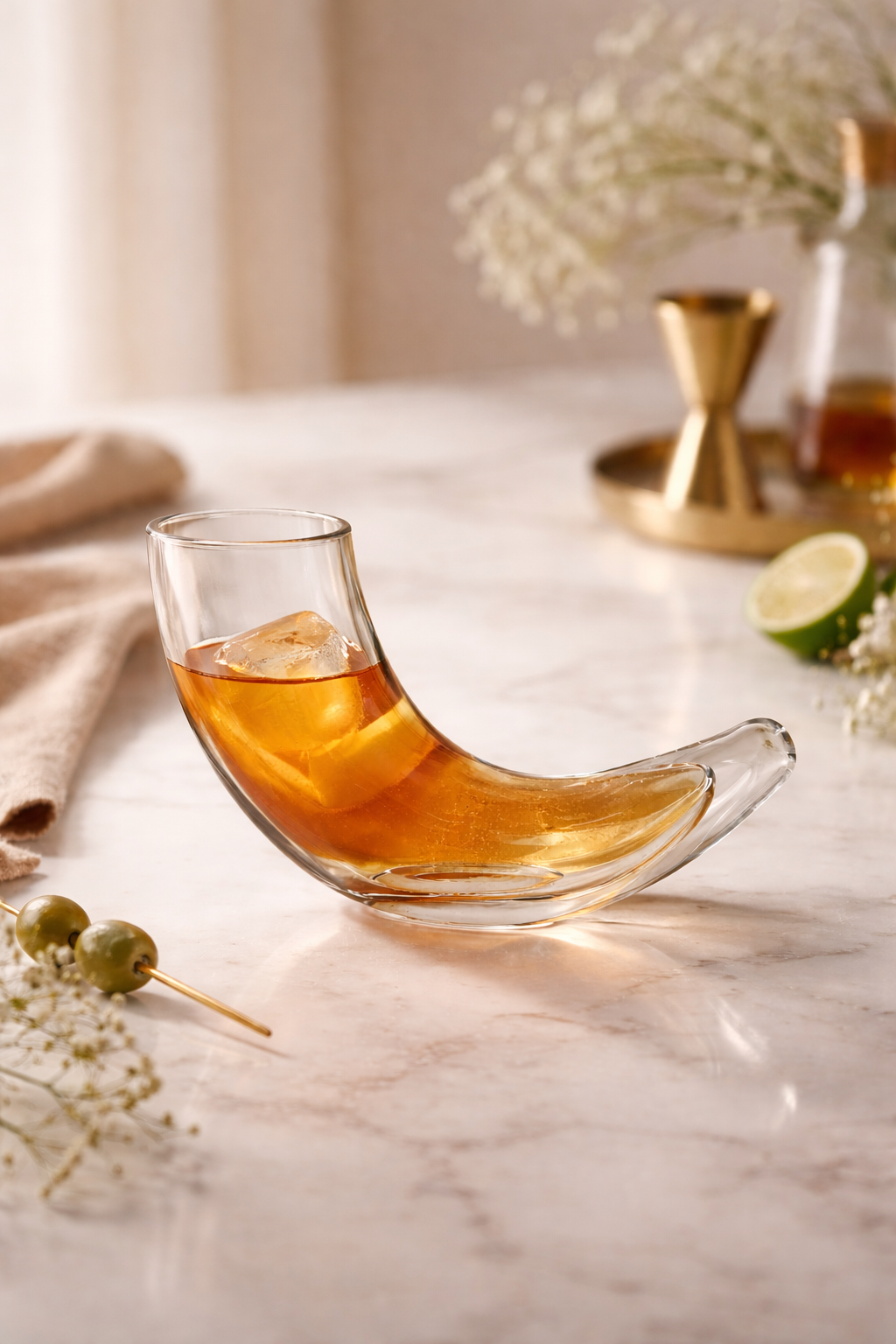 Auralis Arc Glass Cocktail (Set of 4)
