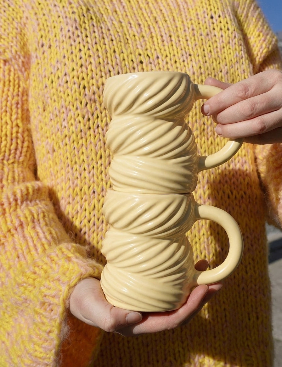 Buttercream Twist Mug (Set Of 2)