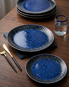 Midnight Tide Dining Plate (Set Of 4)