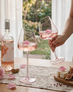Rose Aura Wine and Cocktail Glass (Set of 4)
