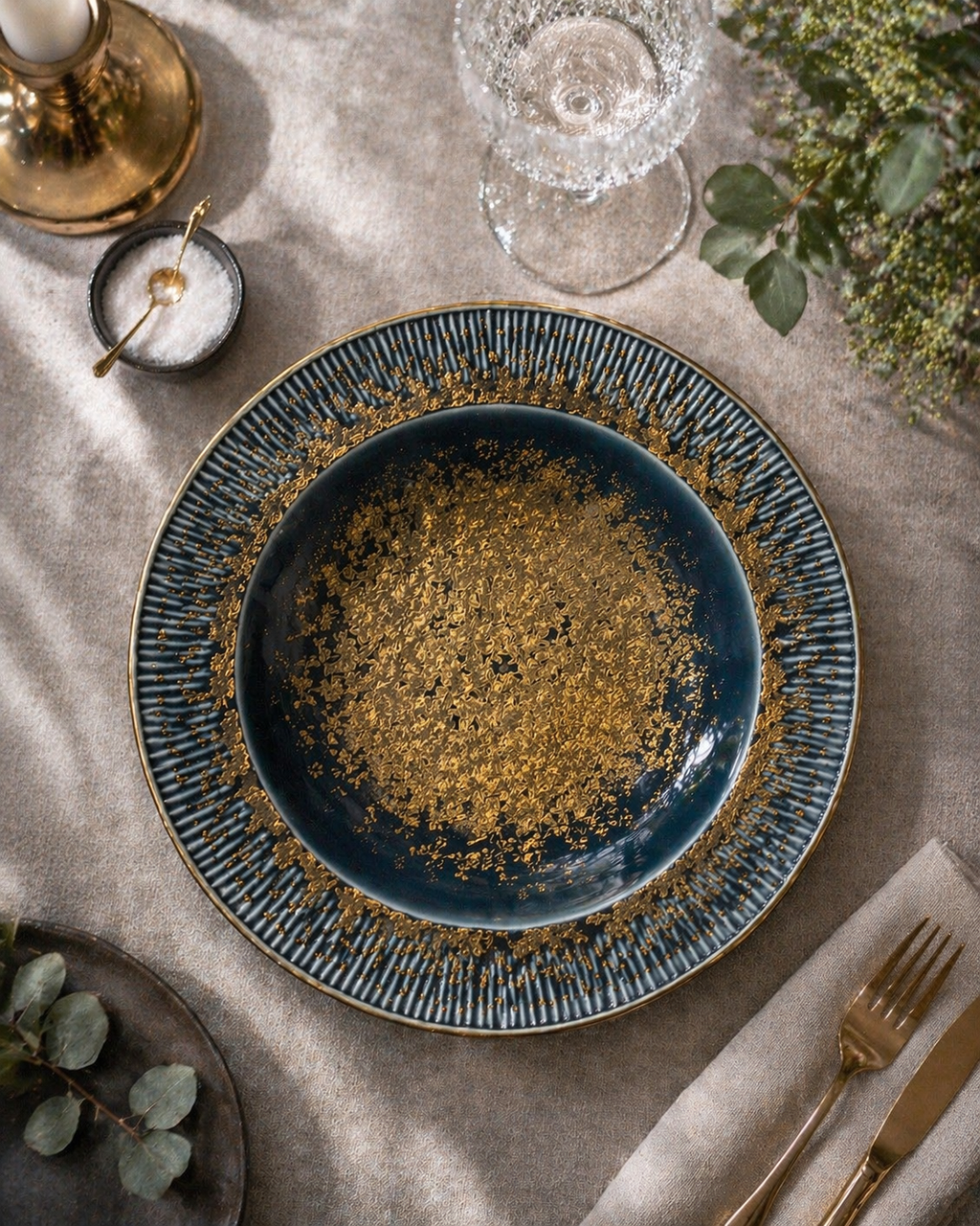 Celestial Forge Large Serving Bowl (Set of 1)