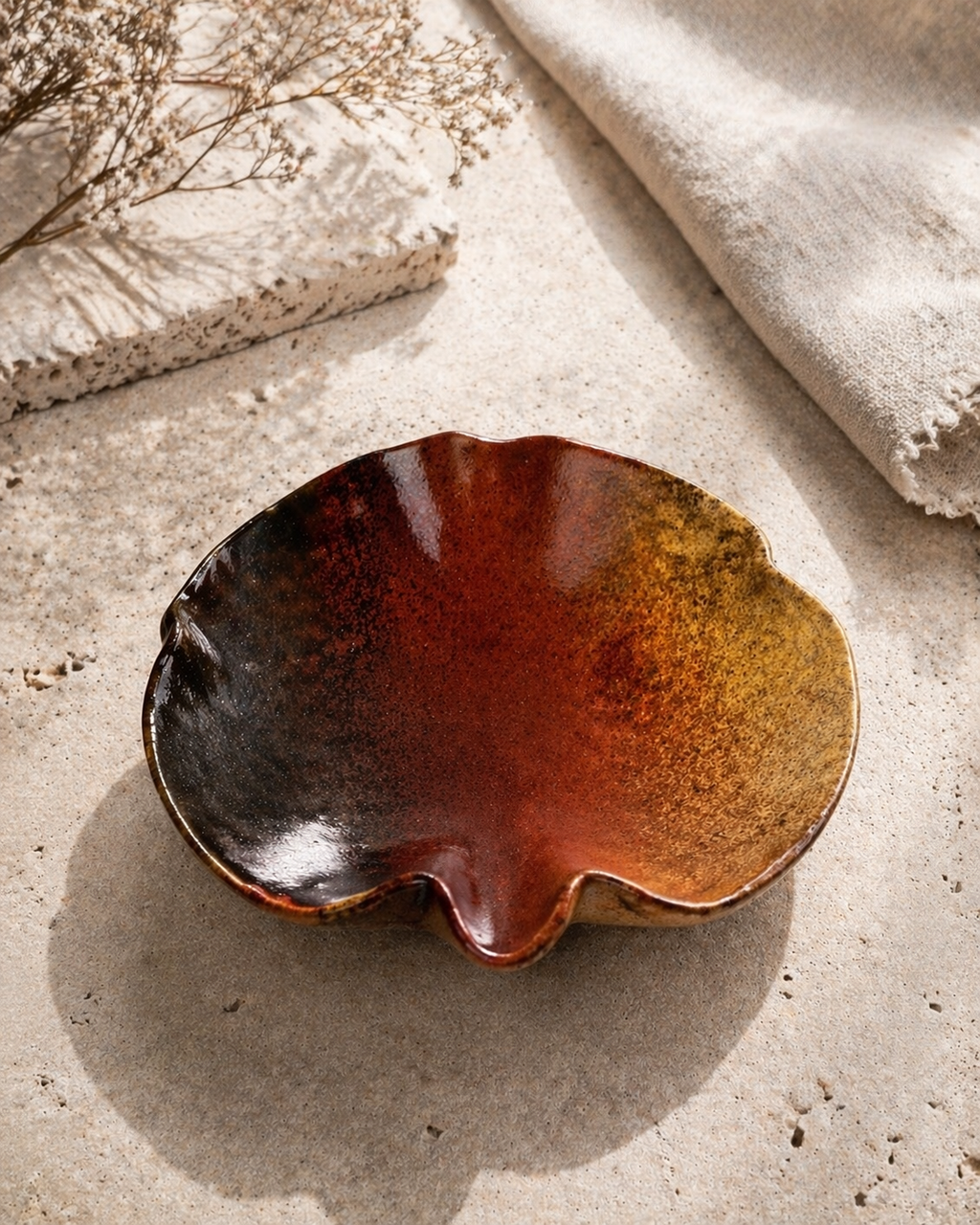 Ember Coast Textured Serving Bowl Large (Set of 1)