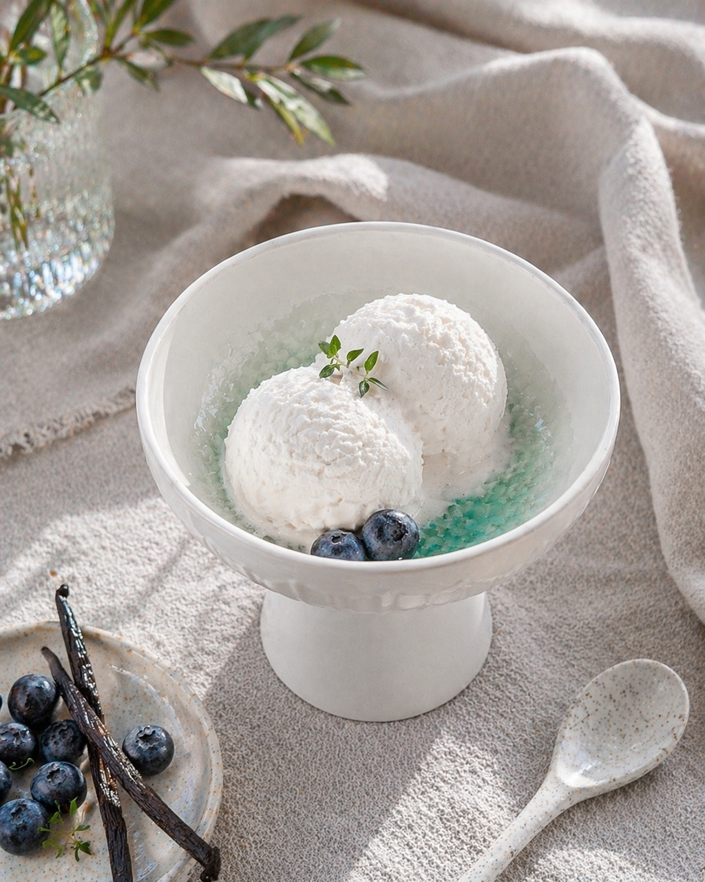 Frosted Veil Dessert Bowl (Set of 2)