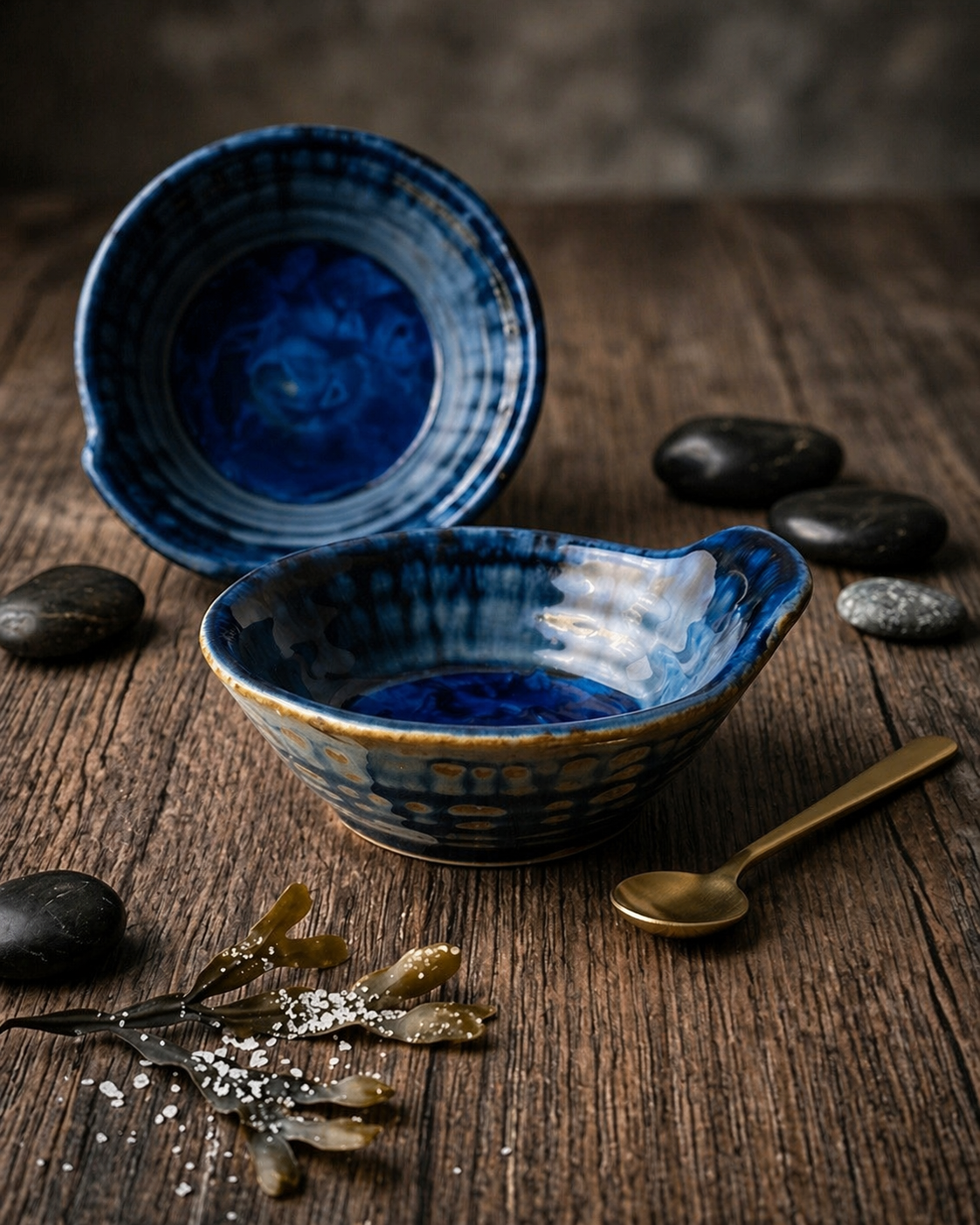 Midnight Tide Small Bowl Set (Set Of 4)
