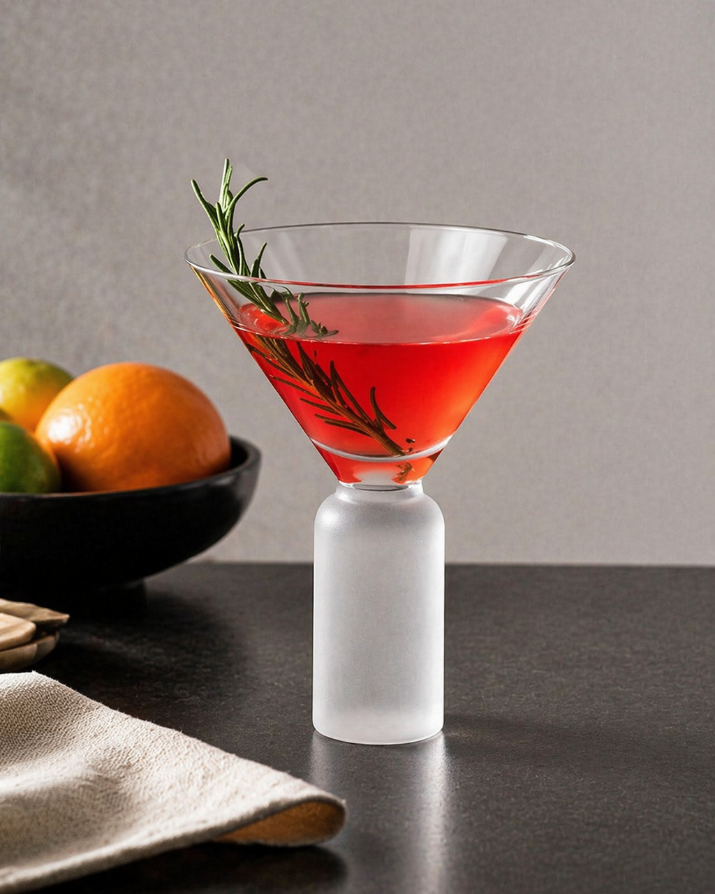 Frost Column Martini Glass (Set of 4)