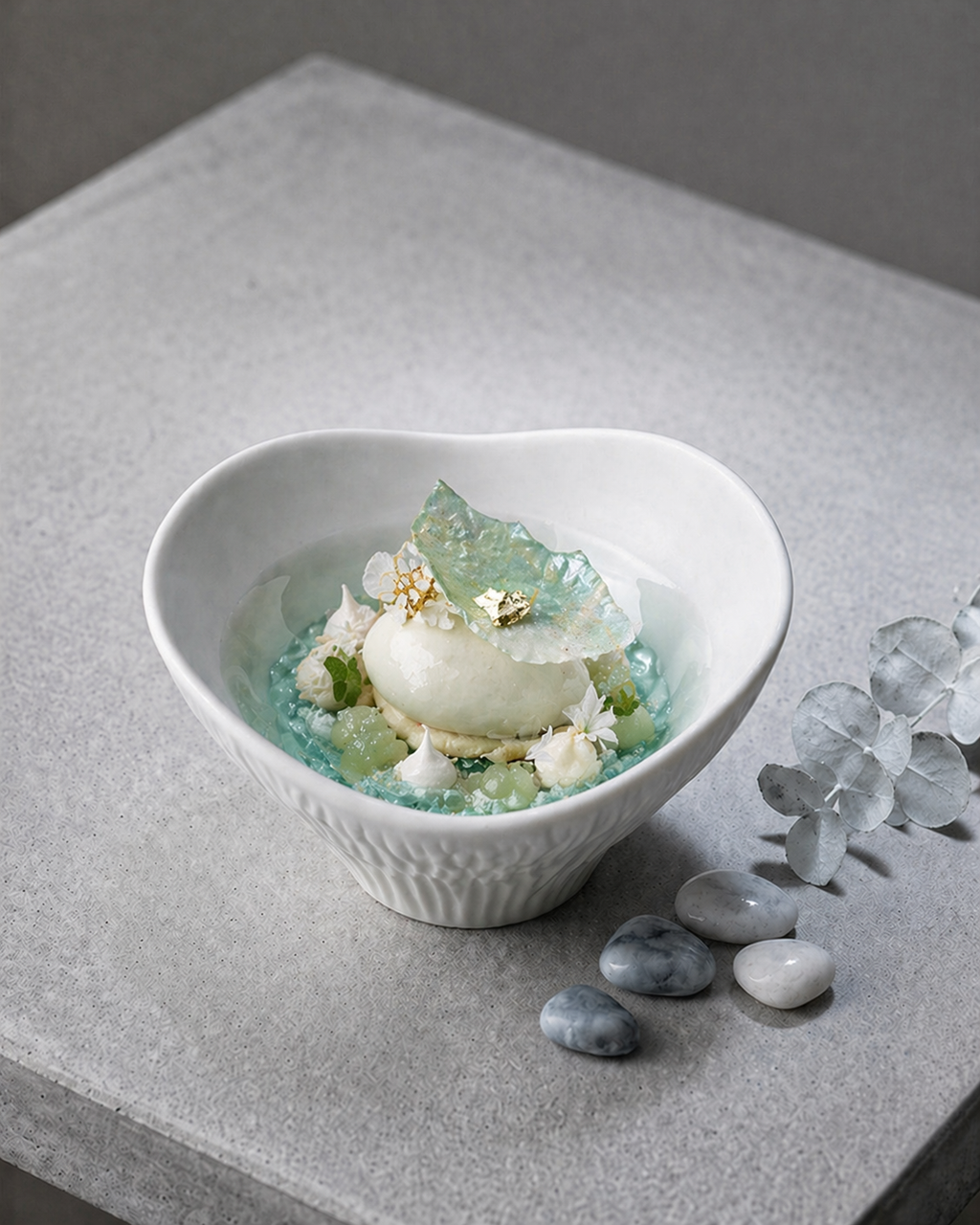 Frosted veil Small Serving Bowl (Set of 4)