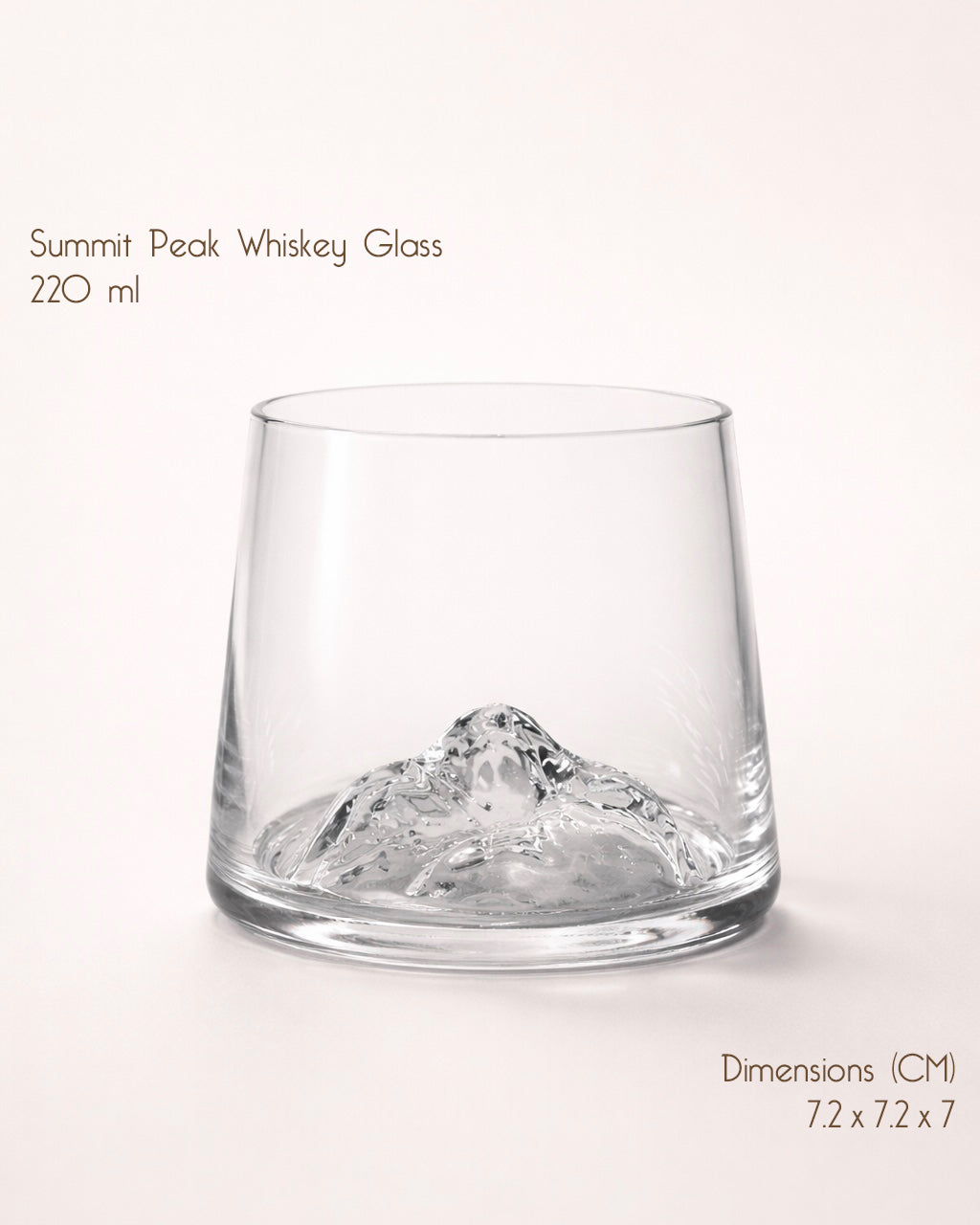 Summit Peak Whisky Glass (Set of 4)
