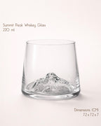 Summit Peak Whisky Glass (Set of 4)