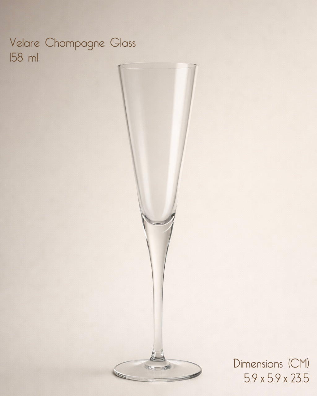 Velare Champagne Flute (Set of 4)