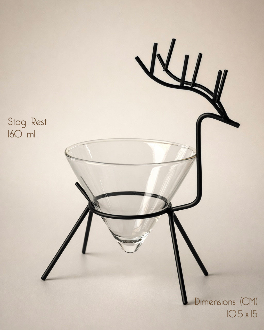 Stag Rest Classic Glass Cocktail (Set of 4)