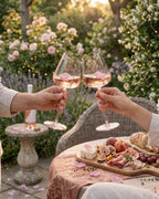 Rose Aura Wine and Cocktail Glass (Set of 4)