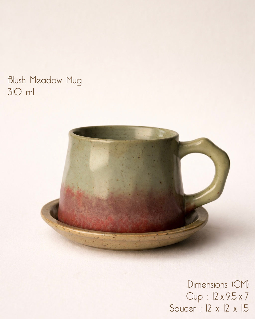 Blush Meadow Mug (Set Of 2)