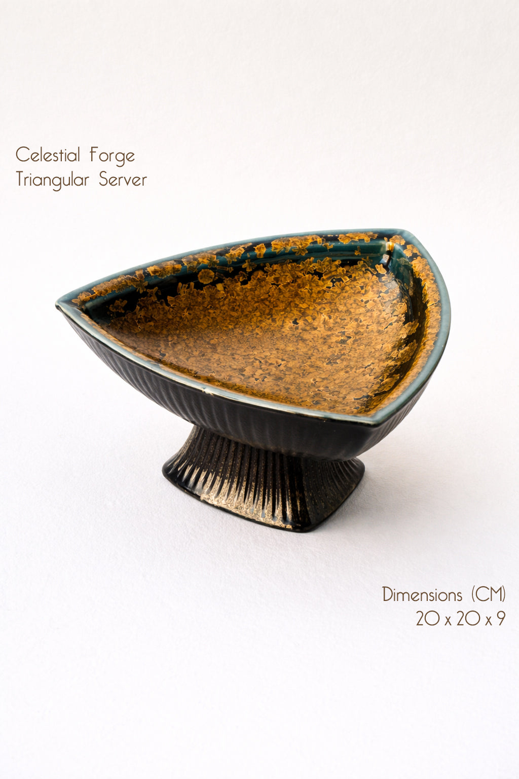 Celestial Forge Triangular Server (Set of 1)