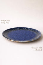 Midnight Tide Dining Plate (Set Of 4)