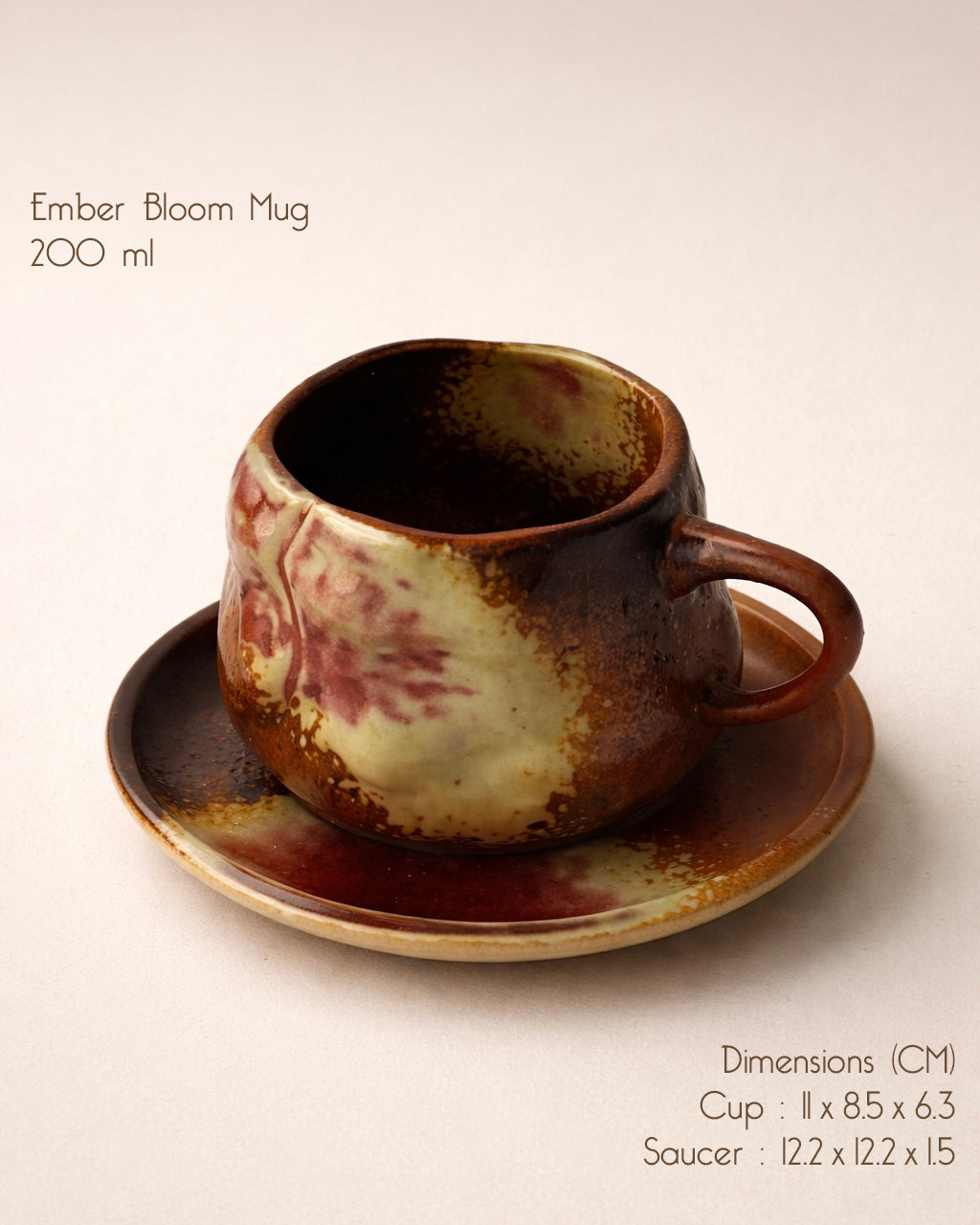 Ember Bloom Mug (Set Of 2)
