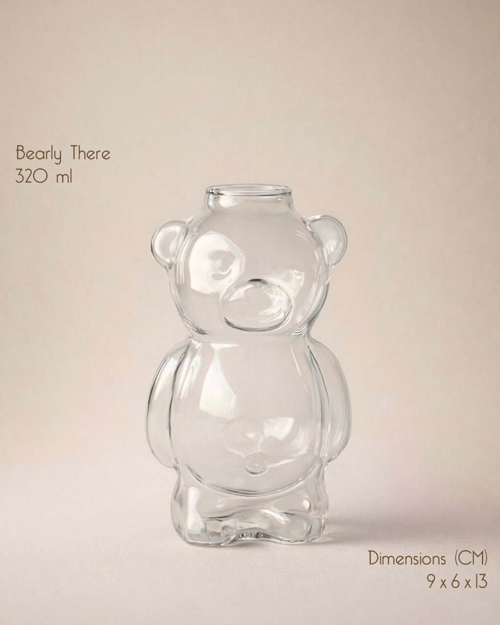 Bearly there Glass (Set of 4)