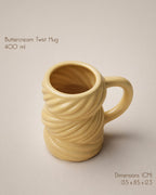 Buttercream Twist Mug (Set Of 2)