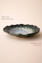 Glacier Dusk Large Serving Bowl (Set of 1)