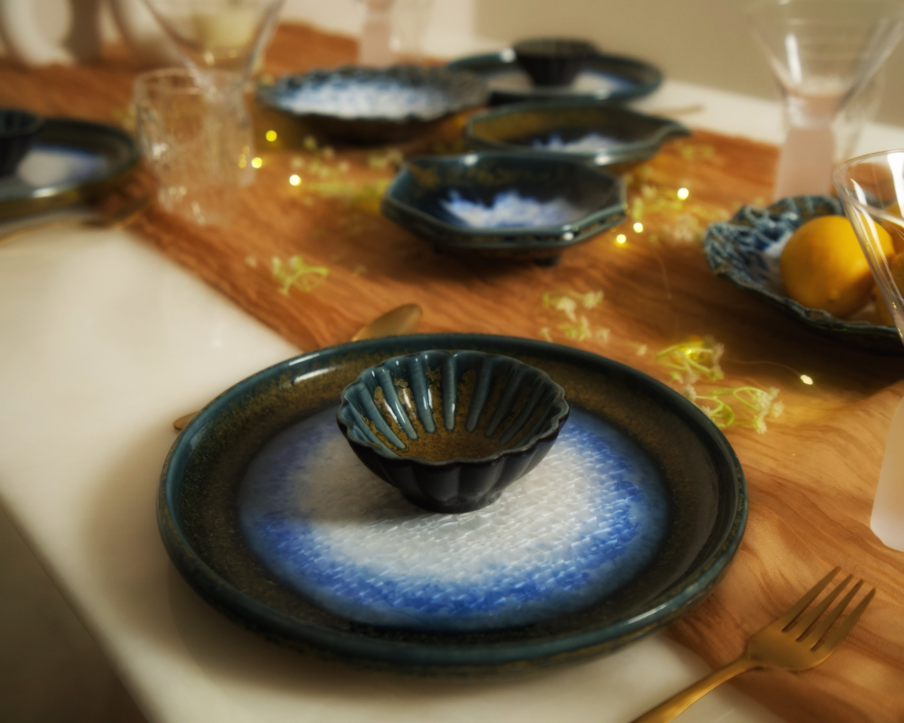 Glacier Dusk Series Dining Set