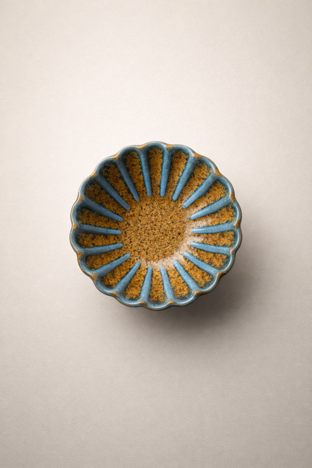 Glacier Dusk Flower Bloom Shaped Bowl (Set of 4)